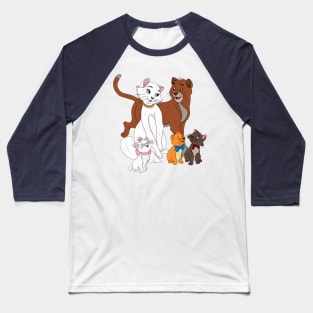 Aristocats Baseball T-Shirt